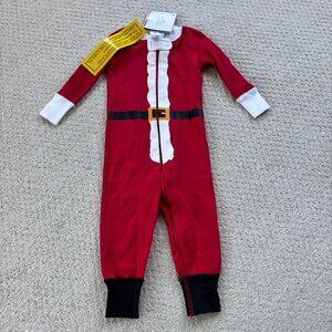 Hanna Andersson Santa Christmas Cotton Sleeper